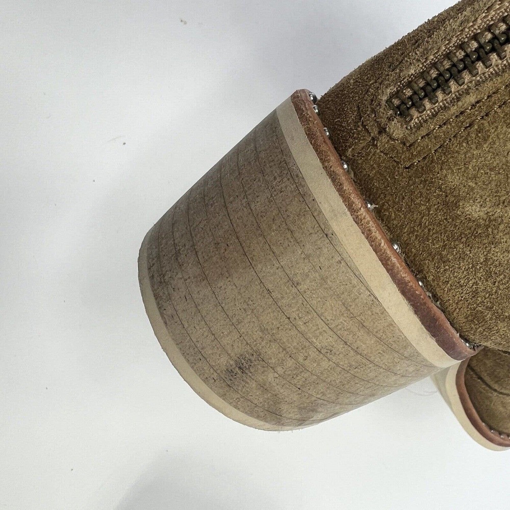 Crevo Brown Suede Ankle Boots - Picture 11 of 12